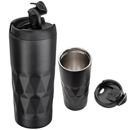 Isolierbecher Como, 500 ml, schwarz