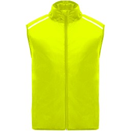 Jannu leichte Laufweste Unisex, Fluor Yellow, S