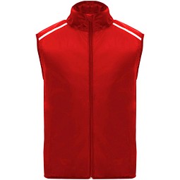 Jannu leichte Laufweste Unisex, rot, XL