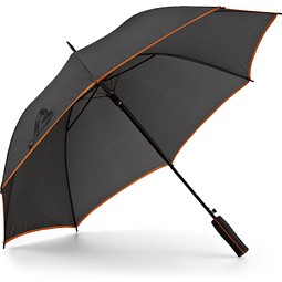 JENNA. Regenschirm aus 190T-Polyester mit automatischer Öffnung, Orange