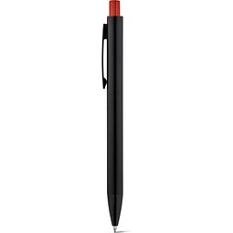 JOAN. Aluminium-Kugelschreiber mit mattem Finish, Rot