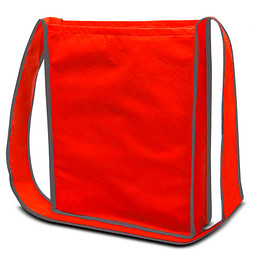 Joytex® Vlies-Umhänge-Dokumententasche, rot