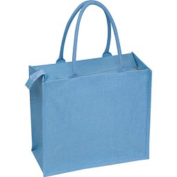 Jutetasche Westminster,hellblau