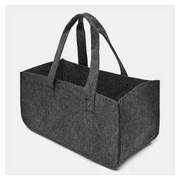Kaminholz-Tasche HOMY,grau