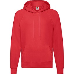 Kapuzen-Sweatshirt Lightweight Hooded S Unisex, XXL, ROT