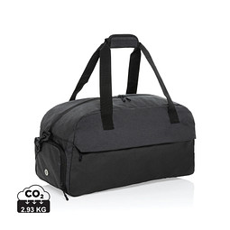 Kazu AWARE™ RPET Weekend-Duffel-Bag, schwarz