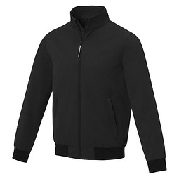 Keefe leichte Bomberjacke - Unisex, schwarz, L