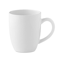 Keramik Kaffeebecher 300ml TRENT, Weiß