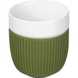 Keramiktasse Fontana,khaki