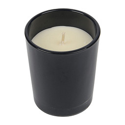 Kerze im Glas SPHERE,schwarz