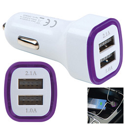 KFZ-USB-Ladeadapter Fruit,violett