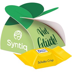 Kleines Präsent, Ritter SPORT Schokowürfel Schoko Crisp, inkl. Druck