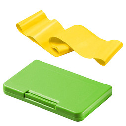 Kleinstes Fitnessstudio, gelb