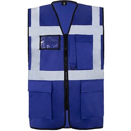 Korntex® Comfort Warnweste Hamburg, Multifunktional, 4XL, Königsblau