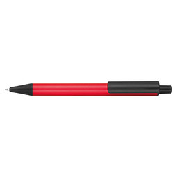 Kugelschreiber aus Aluminium , rot