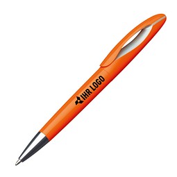 Drehkugelschreiber Fairfield, blaue Mine, orange