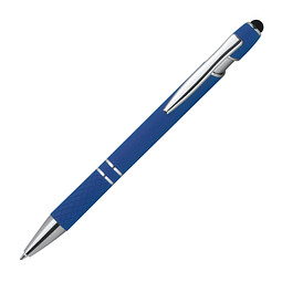 Kugelschreiber mit Muster, blau