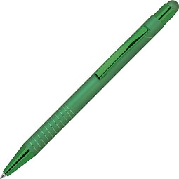 Kugelschreiber mit Touch Pen ANGELO, grün
