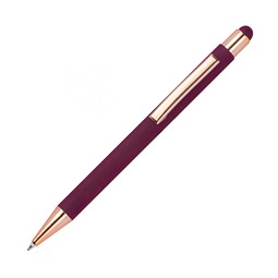 Kugelschreiber mit Touch-Pen Miramar,burgund