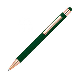 Kugelschreiber mit Touch-Pen Miramar,dunkelgrün