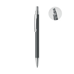 Kugelschreiber recyceltes Alu DANA, Titanfarbend