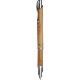 Kugelschreiber TUCSON BAMBOO, braun, silber