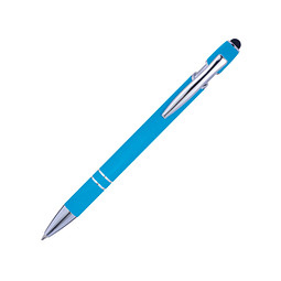 LANCE® Touch-Kugelschreiber Wangerooge, blaue Mine, hellblau