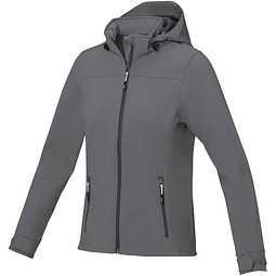 Langley Softshelljacke für Damen, stahlgrau, S