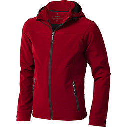 ELEVATE Herren Softshell Jacke Langley, rot, XXL
