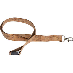 Lanyard aus Kork, beige