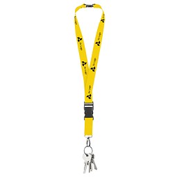 Lanyard Express, 15 mm, Gelb (Yellow 012 C)