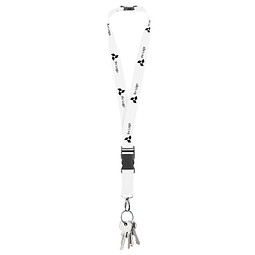 Lanyard Express, 25 mm, Weiß (White)