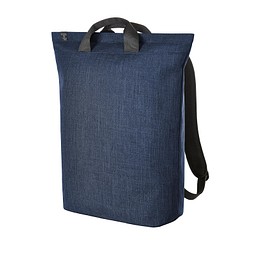 Laptop-Rucksack EUROPE, blau meliert