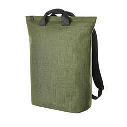 Laptop-Rucksack EUROPE, grün-meliert