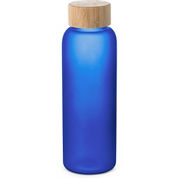 LILLARD. Flasche aus Borosilikatglas mattiert 500 ml, Königsblau