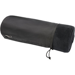 Lily PET Decke aus Coral Fleece, schwarz