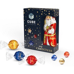 Lindt Nikolaus Mix, Inkl. Lindor Kugeln (gemischt), inkl. Druck