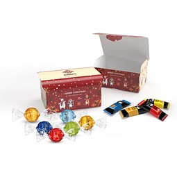 Lindt Schatztruhe, Lindt Lindor Kugeln, inkl. Druck