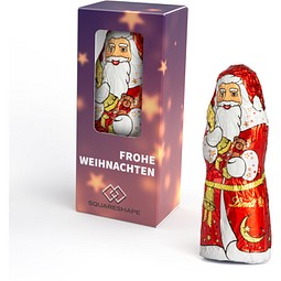 Lindt Schoko Nikolaus in Vollkartonage, 10 g, inkl. Druck
