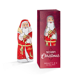 Lindt Weihnachtsmann 40g, inkl. Druck