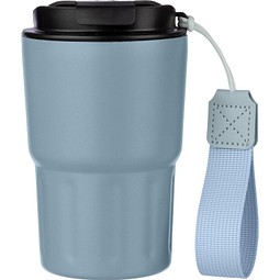 Edelstahl-Thermobecher Louisa, hellblau