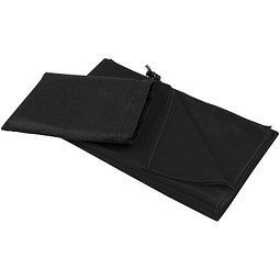 Lucas Sporthandtuch, 70 x 140 cm, schwarz