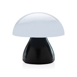 Luming wiederaufladbare USB-Tischlampe aus RCS Kunststoff, schwarz