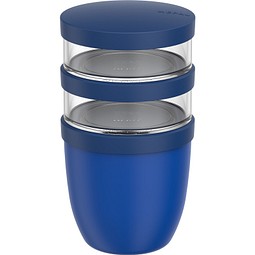 Mepal Lunchpot Ellipse 3-teilig 500 ml + 2 x 200 ml vivid blue, vivd blue