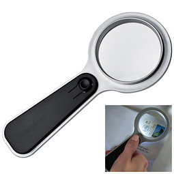 Lupe mit LED Gloucester,schwarz