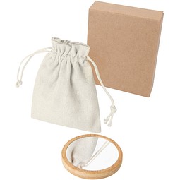 Lustre Spiegel aus Bambus, natur