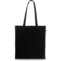 MADEIRA. Tasche aus 100% organische Bauwolle (140 g/m²), Schwarz