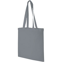 Madras Baumwoll Tragetasche, grau