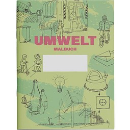 Malbuch A4, Unsere Umwelt