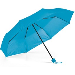 MARIA. Taschenschirm aus 190T-Polyester, Hellblau